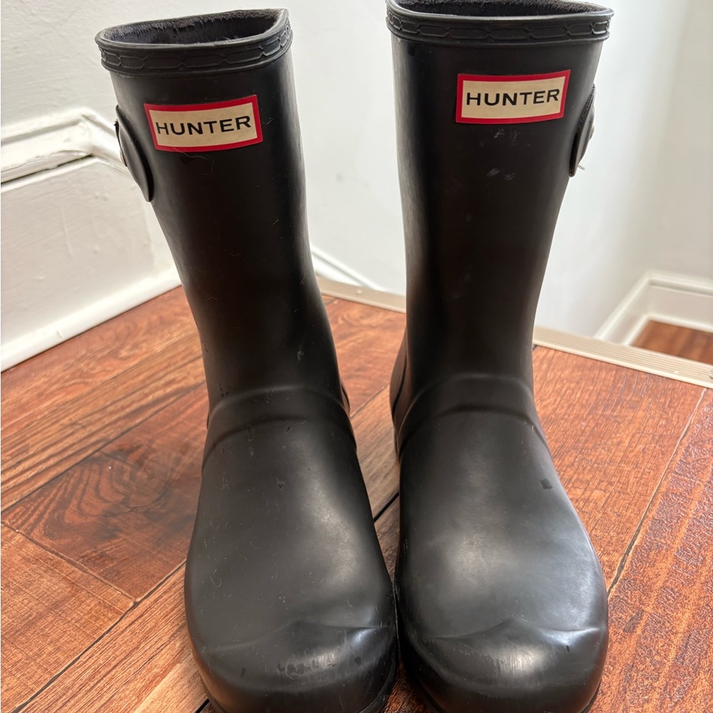 Hunter Classic Black Waterproof Boots